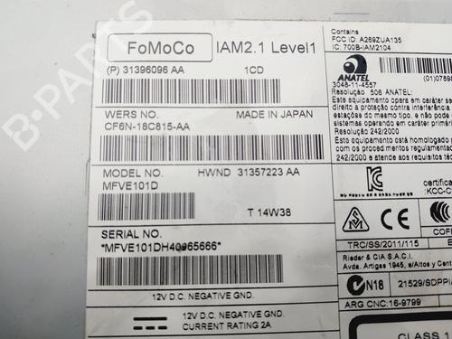 Radio VOLVO V40 Hatchback (525) D2 | BP29531623E6 