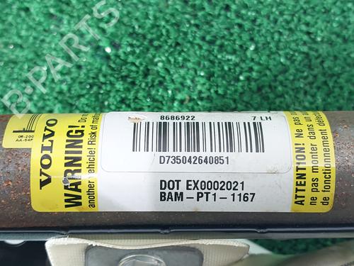 Venstre gardin kollisjonspute VOLVO XC90 I (275) D5 AWD | BP19935316C11 