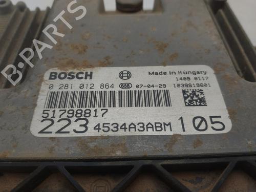 Engine control unit (ECU) FIAT DOBLO MPV (119_, 223_) 1.9 JTD | BP18946229M57 