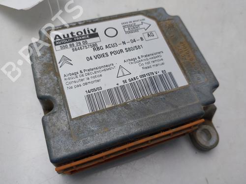 Used ECU airbags ECU airbags CITROËN SAXO (S0, S1) 1.5 D (57 hp) 34435652 34435652