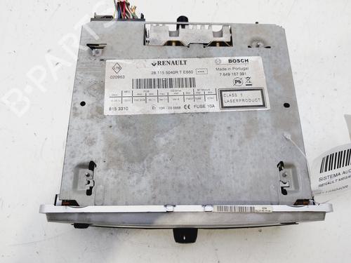 Radio RENAULT MEGANE III Grandtour (KZ0/1)  | BP29418460E6 