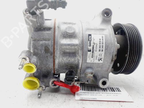 Used AC compressor PEUGEOT 3008 II SUV (MC_, MR_, MJ_, M4_) Hybrid (181 hp) 26979256