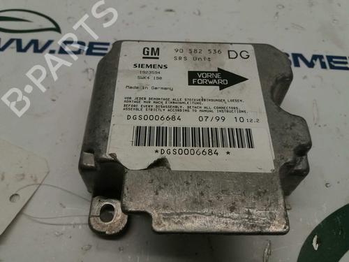 Airbag styreenhed OPEL ZAFIRA A MPV (T98) 1.6 16V (F75) (101 hp) 2886730