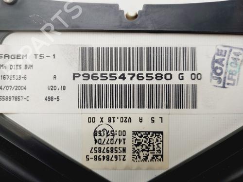 Instrument cluster PEUGEOT 307 Break (3E) 2.0 HDI 90 | BP29704076C47 