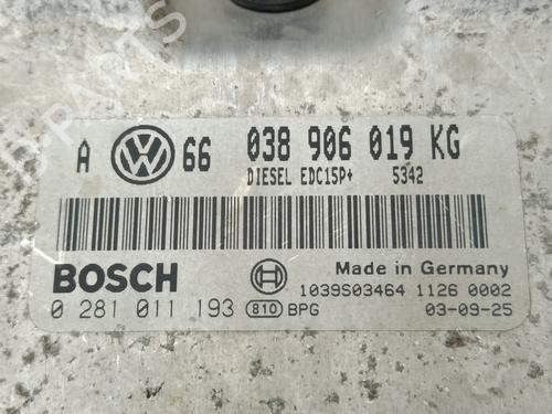 Engine control unit (ECU) SEAT LEON (1M1)  | BP29911125M57 