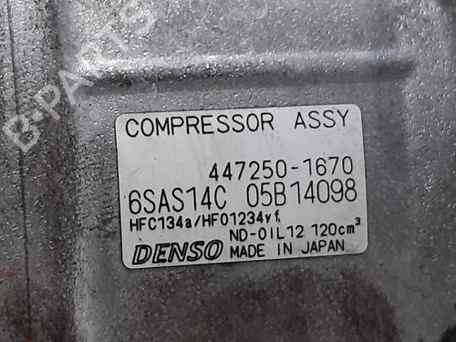 AC compressor MERCEDES-BENZ CLA Coupe (C117) CLA 200 CDI / d (117.308) | BP11384060M34 