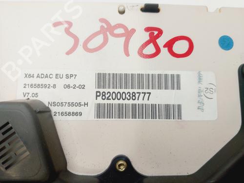 Instrument cluster RENAULT SCÉNIC I MPV (JA0/1_, FA0_) 1.9 dCi RX4 | BP28670155C47 