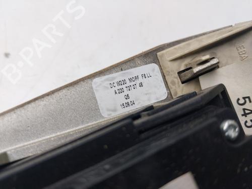 Left front window switch MERCEDES-BENZ S-CLASS (W220, V220) S 320 CDI (220.025, 220.125) | BP32686017I27  - Image 5