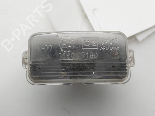 Nummerpladelys PEUGEOT 206 Hatchback (2A/C) [1998-2012]  32857574