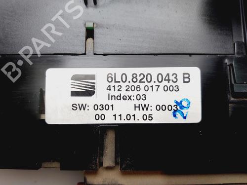 Climate control SEAT IBIZA III (6L1) | BP29875400I5