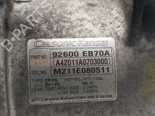 AC compressor NISSAN NAVARA NP300 (D40) 2.5 dCi 4WD | BP31939607M34 - Image 4