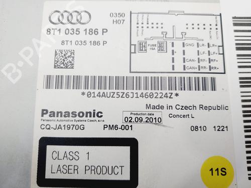 Radio AUDI A4 B8 (8K2)  | BP29903397E6 