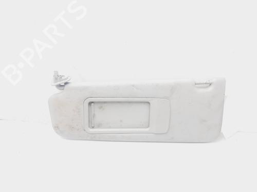 Used Left sun visor BMW 3 (E90) 318 i (129 hp) 23071328
