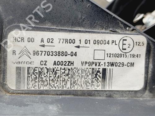 Right headlight CITROËN C3 II (SC_) | BP32011338C29