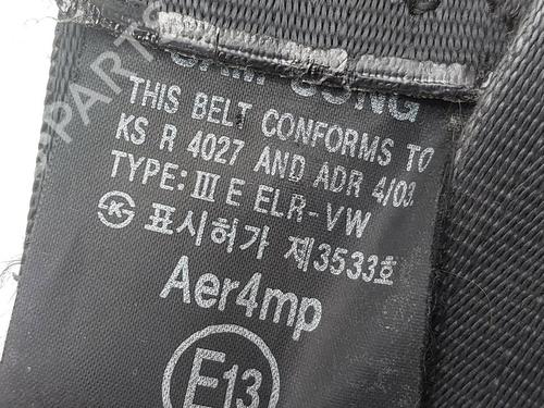 Front right seatbelt CHEVROLET MATIZ (M200, M250) 1.0 | BP38870035I25 - Image 3