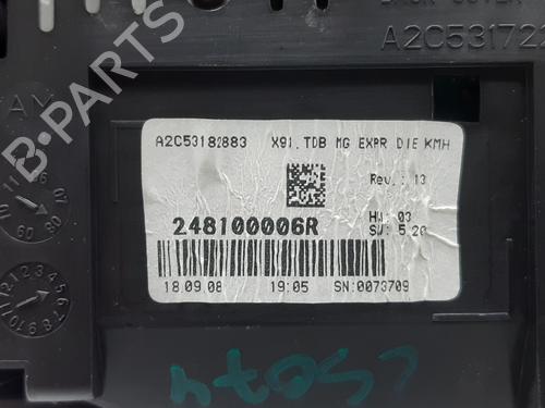 Instrument cluster RENAULT LAGUNA III (BT0/1) 2.0 dCi (BT07, BT0J, BT14, BT1A, BT1S) | BP11234264C47 