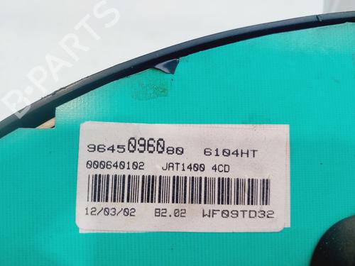 Instrument cluster PEUGEOT 206 Hatchback (2A/C) 1.9 D | BP26946951C47 
