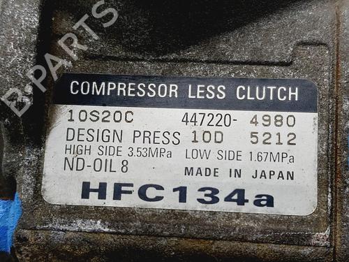 AC compressor CHRYSLER VOYAGER IV (RG, RS) 2.5 CRD | BP28333606M34 