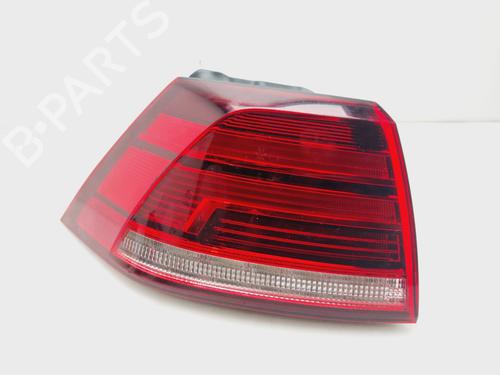 Used Left taillight VW GOLF VII (5G1, BQ1, BE1, BE2) [2012-2021]  27561314