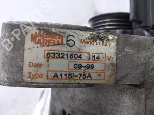Alternator FIAT PUNTO (176_) 60 1.2 (176AP, 176AR, 176AQ, 176BB) | BP11429545M7 