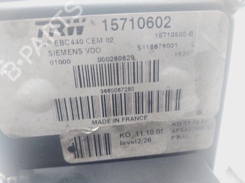 ABS pump PEUGEOT 407 (6D_) 1.8 16V (6D6FYC) | BP29727290M43 