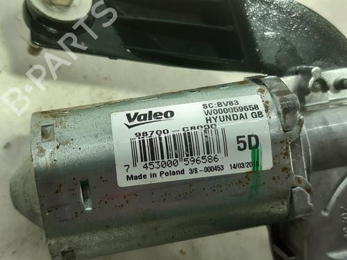 Rear wiper motor HYUNDAI i20 II (GB, IB) 1.2 | BP9682263M102 
