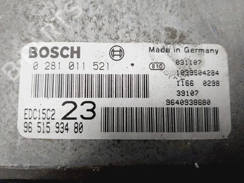 Engine control unit (ECU) CITROËN XSARA PICASSO (N68) 2.0 HDi | BP30444593M57