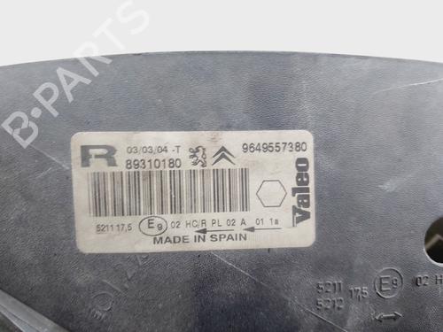 Right headlight CITROËN XSARA PICASSO (N68) 2.0 HDi | BP28122523C29 