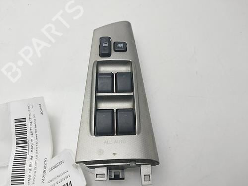 Used Left front window switch TOYOTA COROLLA (_E12_) 1.6 VVT-i (ZZE121_, ZZE121R) (110 hp) 30847168