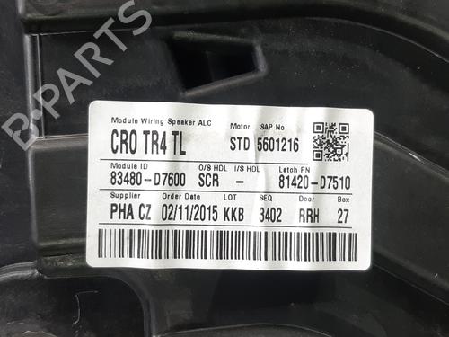 Rear right window mechanism HYUNDAI TUCSON (TL, TLE) 1.7 CRDi | BP11631447C25 