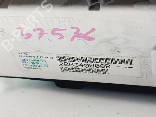 Display monitor RENAULT MEGANE III Grandtour (KZ0/1)  | BP28089583C48 