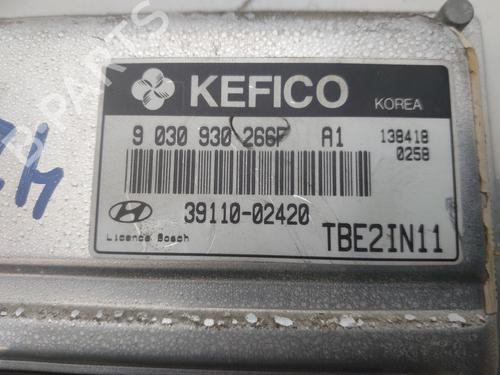Engine control unit (ECU) HYUNDAI GETZ (TB) 1.1 | BP36648582M57 - Image 3