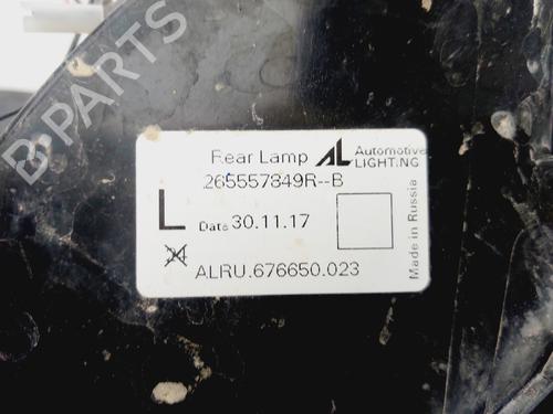 Left taillight RENAULT CAPTUR I (J5_, H5_)  | BP29502176C34 