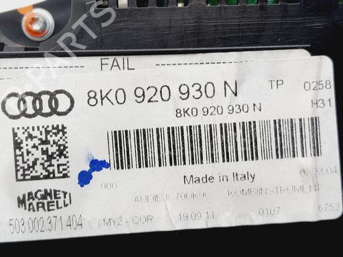 Instrument cluster AUDI A4 B8 Avant (8K5)  | BP31877241C47 