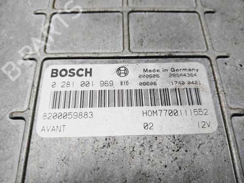 Engine control unit (ECU) RENAULT MEGANE I (BA0/1_) 1.9 dTi (BA08, BA0N) | BP24237030M57 