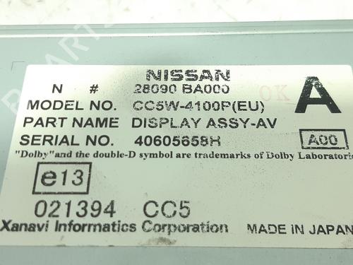 Display monitor NISSAN PRIMERA Hatchback (P12) 2.2 dCi | BP8889036C48 