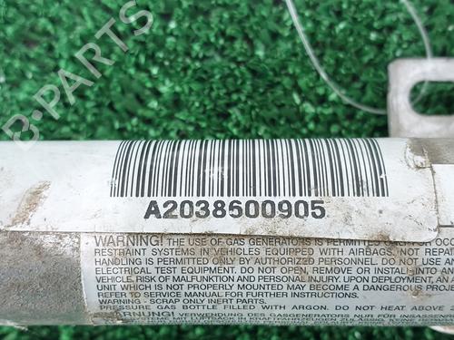 Left curtain airbag MERCEDES-BENZ C-CLASS (W203) C 220 CDI (203.008) | BP16568884C11 