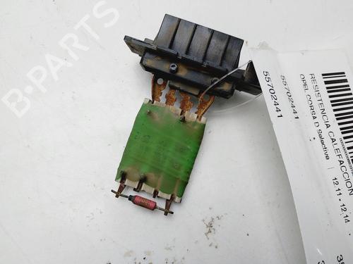 Varmeblæsermodstand OPEL CORSA D (S07) [2006-2015]  19336959