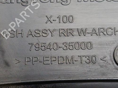Højre bak skjermliste SSANGYONG XLV SUV  | BP29710638C137 