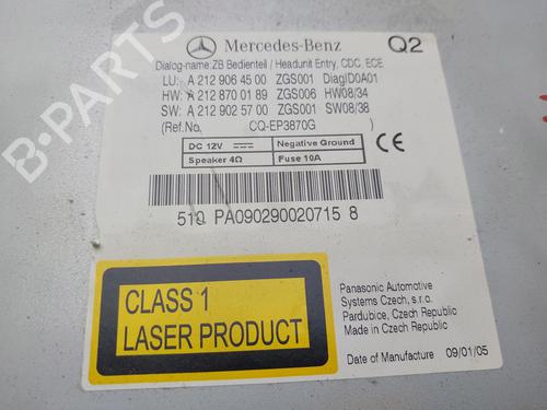 Radio MERCEDES-BENZ E-CLASS (W212) | BP34224835E6 - Image 4