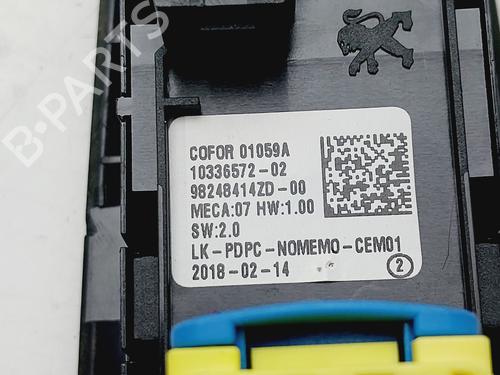 Left front window switch PEUGEOT 308 SW II (LC_, LJ_, LR_, LX_, L4_)  | BP23441387I27 
