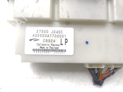 Climate control NISSAN QASHQAI / QASHQAI +2 I (J10, NJ10, JJ10E) 1.6 | BP28208442I5 