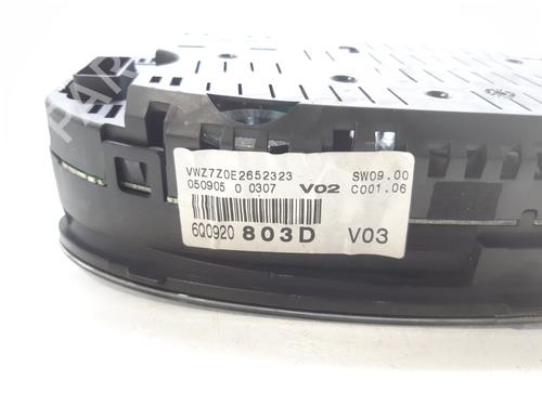 Instrument cluster VW POLO (9N_, 9A_) 1.4 TDI | BP10677379C47 