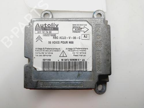 Used ECU airbags CITROËN XSARA PICASSO (N68) 2.0 HDi (90 hp) 30481949