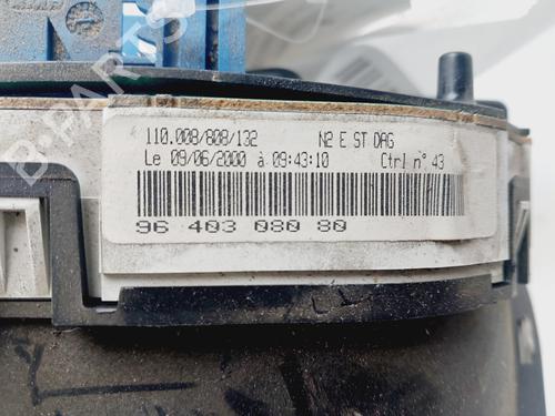 Instrument cluster PEUGEOT 306 (7B, N3, N5) 1.6 SR | BP21121423C47 