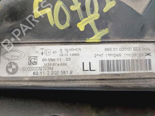 Left headlight BMW 3 (E90) 318 i | BP32009539C28