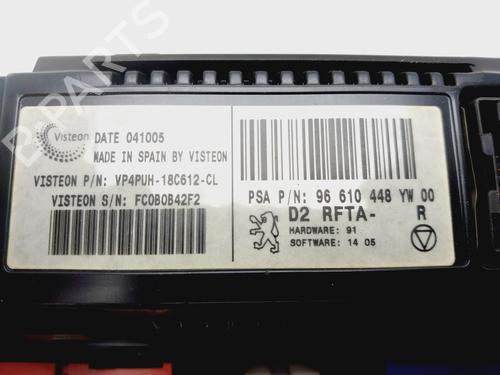 Climate control PEUGEOT 407 (6D_) 1.8 16V (6D6FYC) | BP29584577I5 