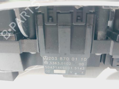 Warning switch MERCEDES-BENZ C-CLASS (W203) C 220 CDI (203.008) | BP21260137I22 