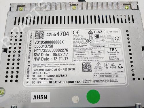 Radio OPEL CORSA E (X15)  | BP27090877E6 