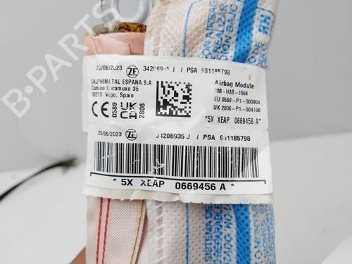 Right curtain airbag CITROËN C3 III (SX) 1.2 VTi 82 | BP29390884C12 